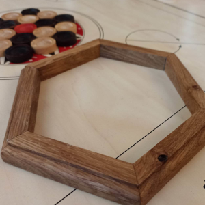 hexagone carrom vide